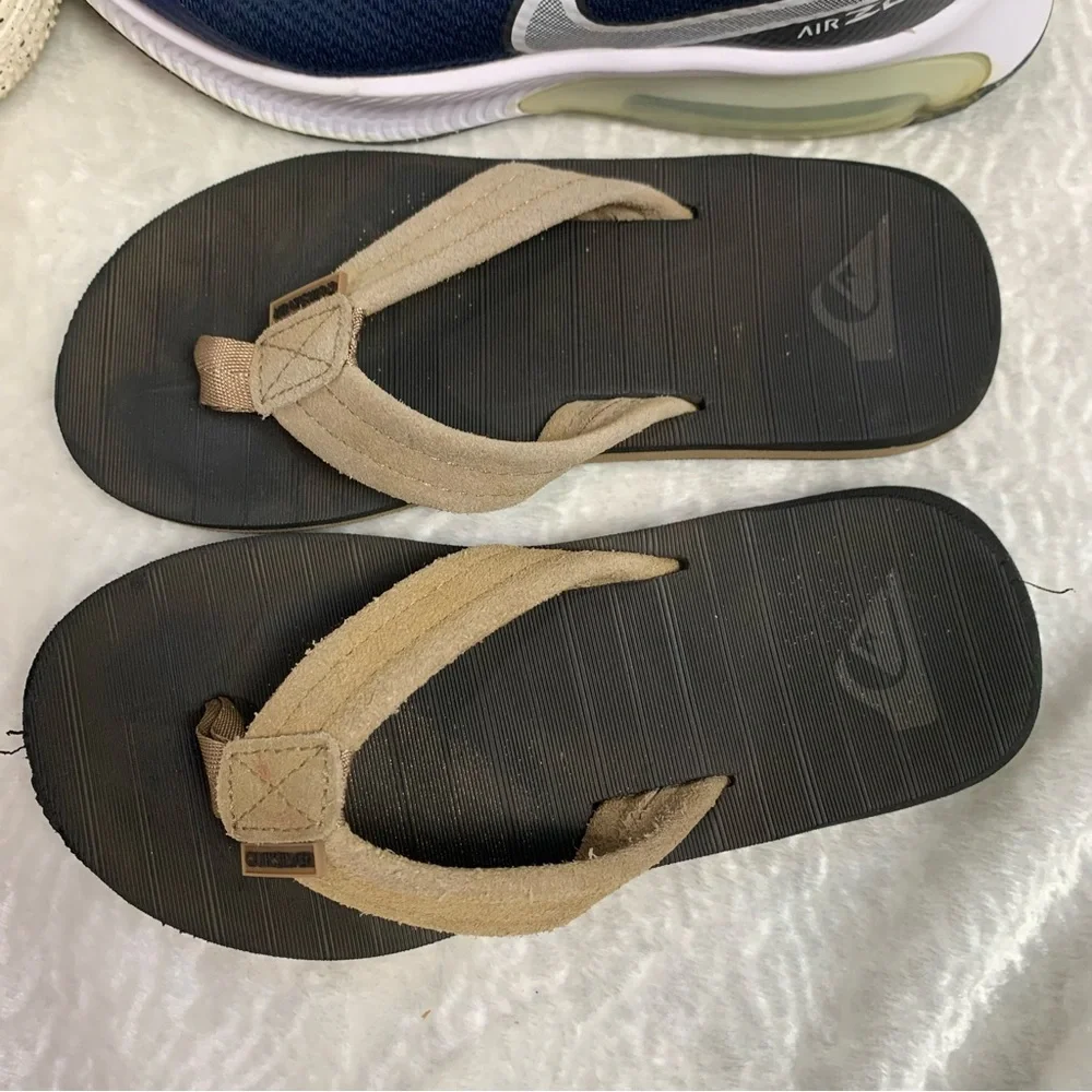 ADIDAS, NIKE, Billabong, Hey Dude style shoe lot- boys size 3